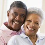 older couple with no tooth decay