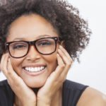 Woman Smiling with No Toothache